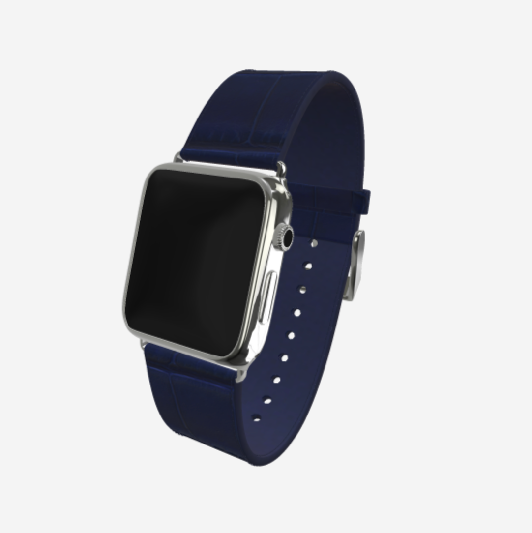 Navy apple watch cheap strap