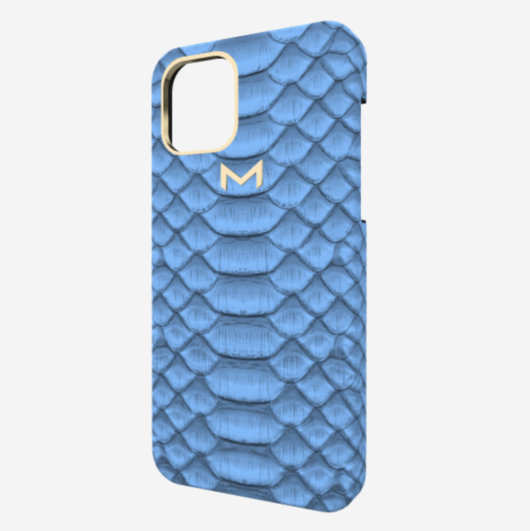 Classic Necklace Case for iPhone 14 Pro Max in Genuine Python