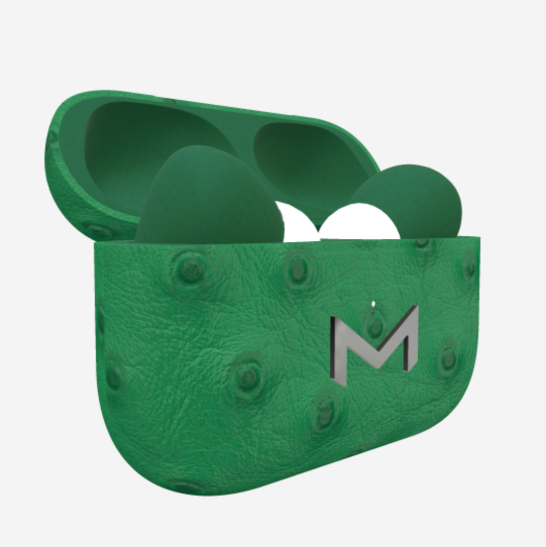 MagSafe Wallet Calfskin - Emerald Green / Steel 316