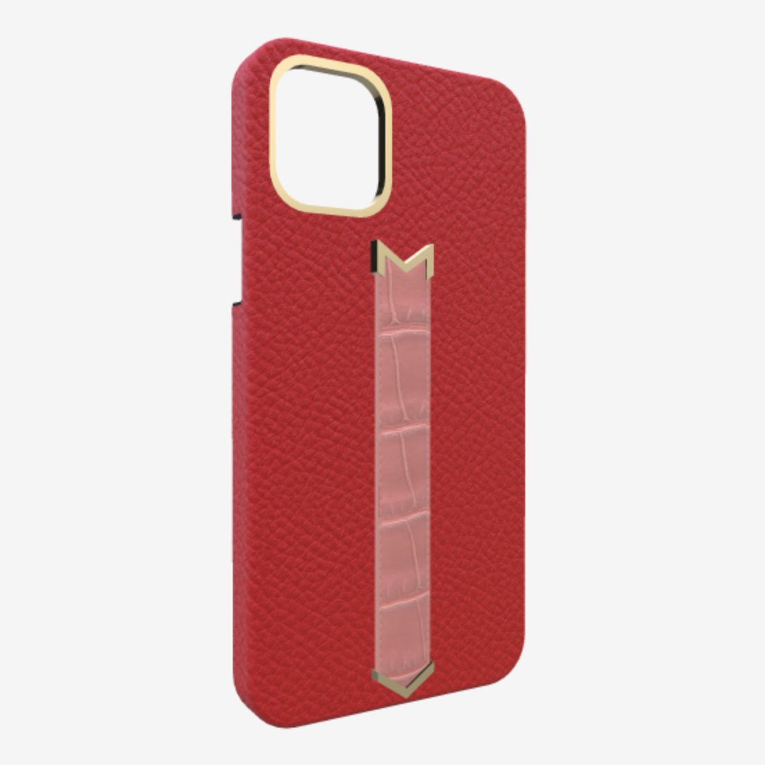 LOUIS VUITTON LV LOGO PATTERN RED iPhone 14 Pro Max Case Cover
